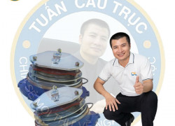 Cụm phanh nâng hạ một cấp 2 tấn