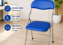 Bàn ghế học sinh, ghế gấp có bàn, ghế xếp văn phòng, bàn học sinh gấp gọn