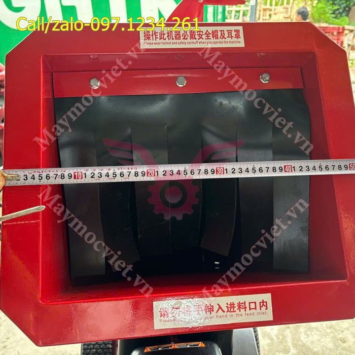 Máy băm cành đề nổ dùng xăng Turbo TBX15
