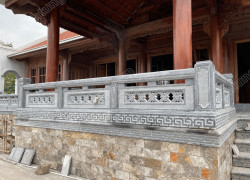 Lan can đá xanh đen – bền vững, sang trọng, nâng tầm giá trị công trình