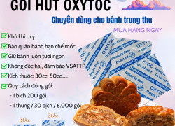 Gói OXYTOC có phải bí quyết chống mốc bánh trung thu?
