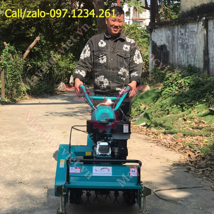Máy cắt cỏ trục băm Kawasaki KW32