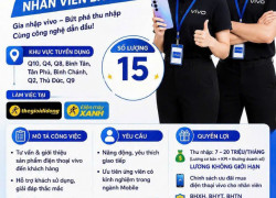 VIVO tuyển bán hàng toàn HCM và Hà Nội