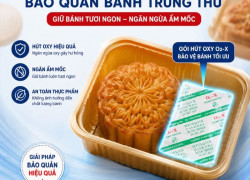 Gói Hút Oxy O2X Chống Mốc Cho Bánh Trung Thu Được Nhiều Cơ Sở Tin Dùng