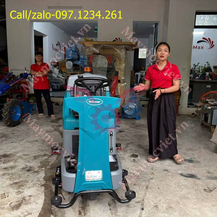 Máy chà sàn ngồi lái Hiclean HC660