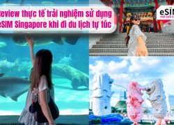 Review thực tế eSIM Singapore khi du lịch tự túc