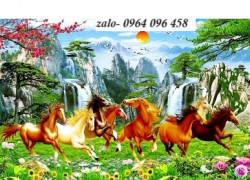 Tranh gạch 3d mã đáo thành công - SDX433