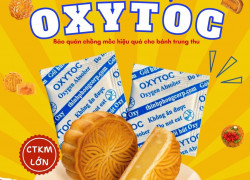 Gói OXYTOC có thể là "lá chắn" chống mốc cho bánh trung thu?