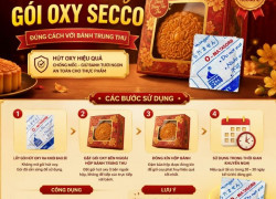 Cách Sử Dụng Gói Hút Oxy Chống Mốc Cho Bánh Trung Thu