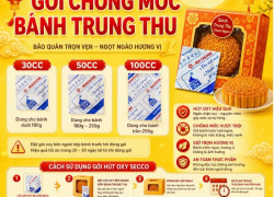 Quy Cách Đóng Gói Túi Hút Oxy Chống Mốc Cho Bánh Trung Thu