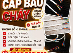 Cáp báo Cháy ALTEK KABEL 4/6/8 Lõi