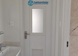 cửa nhựa abs trắng – nhẹ nhàng, hiện đại, đẹp từ mọi góc nhìn