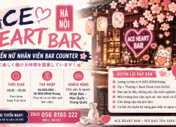 TUYỂN NHÂN VIÊN PHỤC VỤ BAR