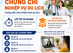 ĐÀO TẠO CHỨNG CHỈ HDV/ ĐIỀU HÀNH DU LỊCH