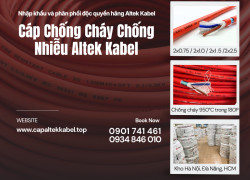 Dây tín hiệu chống cháy chống nhiễu 2x0.75/2x1.0/2x1.5/2x2.5