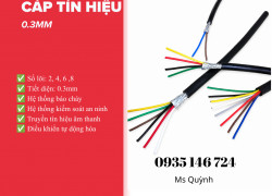 Cáp tín hiệu 2x0.3, 4x.0.3, 6x0.3, 8x0.3 Altek Kabel