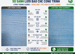 Lưới bao che công trình