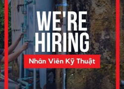 TUYỂN NHÂN VIÊN KỸ THUẬT