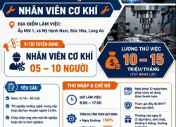 CÔNG TY TNHH TM-DV-CHẾ TẠO Q&V TUYỂN DỤNG NHÂN VIÊN CƠ KHÍ