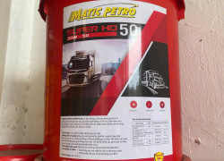 Dầu nhớt động cơ Matic Petro Super HD 40, HD 50 cho máy công trình, xe cơ giới- Giá tốt, giao miễn phí tại HCM
