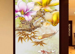 Tranh gạch 3d trang trí phòng khách - NCVN89