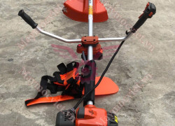Máy cắt cỏ đề điện pin Husrussiia 543E