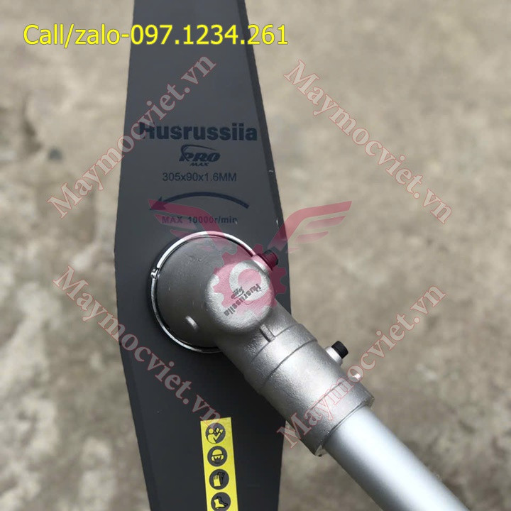 Máy cắt cỏ đề điện pin Husrussiia 543E