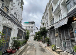 Bán nhà 4 tầng khu dân cư Petechim Huỳnh 3,5 Tỷ Tấn Phát Nhà Bè hẻm ô tô 6m