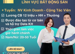 Tuyển Nhân viên Kinh doanh Bất động sản – Làm việc tại TP Long Khánh, Đồng Nai