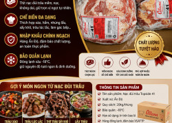 Nạc Đùi Trâu Ấn Độ M41 – Nguồn Hàng Ổn Định, Giá Tốt