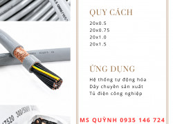 Cáp điều khiển 20x0.75 rvvp Altek Kabel