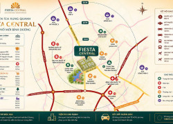 Fiestal Central Bình Dương  toạ độ thu hút đầu tư phía đông Sài Gòn 0987663865