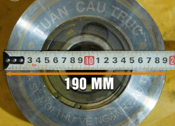 Bánh xe D160 Hàn Quốc