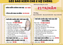 Tư vấn viên gói bảo hiểm Daiichi cho 2 vợ chồng tại Kiên Giang