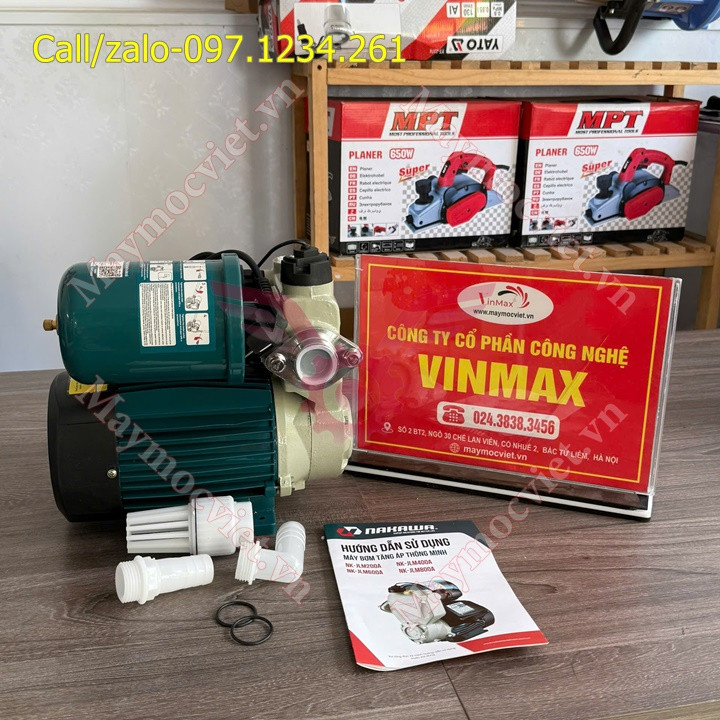 Bơm tăng áp Nakawa 600w - JML600A