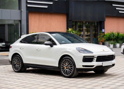 Bán Porsche Cayenne Coupe 2021, màu trắng nội thất kem cực đẹp