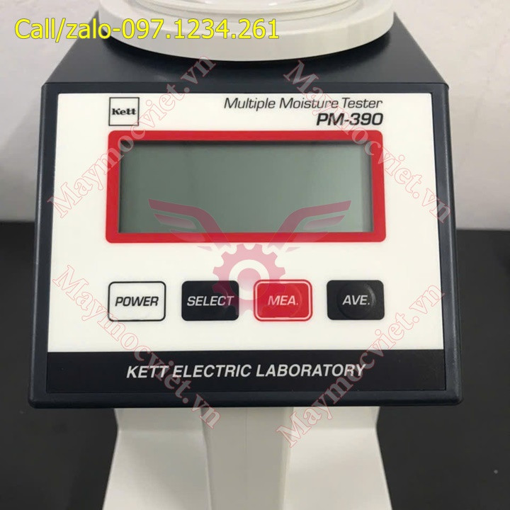 Máy đo độ ẩm ngũ cốc, cà phê Kett PM390