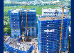 Cần bán lại căn đẹp, 2PN view trực diện hồ bơi, ngay mặt tiền QL1A, nhận nhà cuối năm