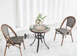 Bộ bàn ban công 2 ghế lưới TE2036-60A_CC2018-A tại HCM