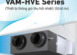 Thiết bị thông gió thu hồi nhiệt Daikin VAM500HVE