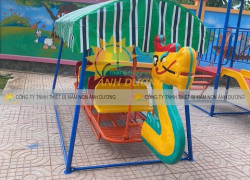 Xích đu thuyền rồng mầm non, xích đu treo mầm non