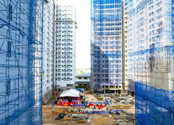 Hàng hiếm cho căn hộ 1PN - trần cao 4m4, view hồ bơi, ngay mặt tiền QL1A - Quý 1/2027 nhận nhà
