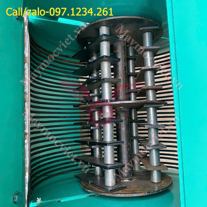 Khung máy nghiền đất gắn đầu nổ Turbo TBN08