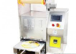 Máy dập nắp hộp nhựa tự động - khuôn theo yêu cầu