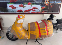Nhận vận chuyển xe máy từ Sài Gòn ra Hà Nội chỉ từ 300K