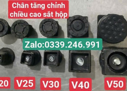 Mua sỉ Chân Tăng Chỉnh Vuông 50mm