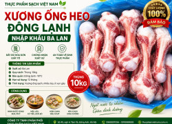 Xương Ống Tủy Heo Nhập Khẩu – Cho Nước Dùng Trong, Ngọt, Thơm