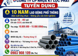 [LÀM NGAY, KKN, BAO CƠM] 10 LAO ĐỘNG PHỔ THÔNG