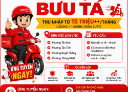 VIETTEL POST TRUNG DŨNG TUYỂN DỤNG BƯU TÁ
