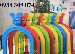 Cung chui mầm non, cổng chui mầm non, hang chui cầu trượt mầm non